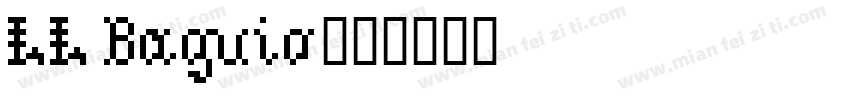 LL Baguio字体转换